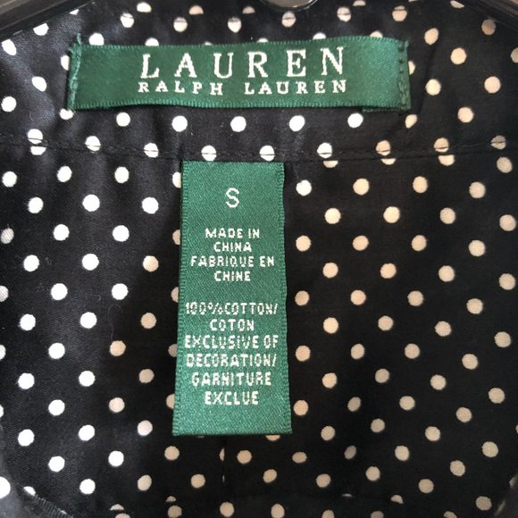 Ralph Lauren Polka-dot Button Down NWT - Picture 5 of 8